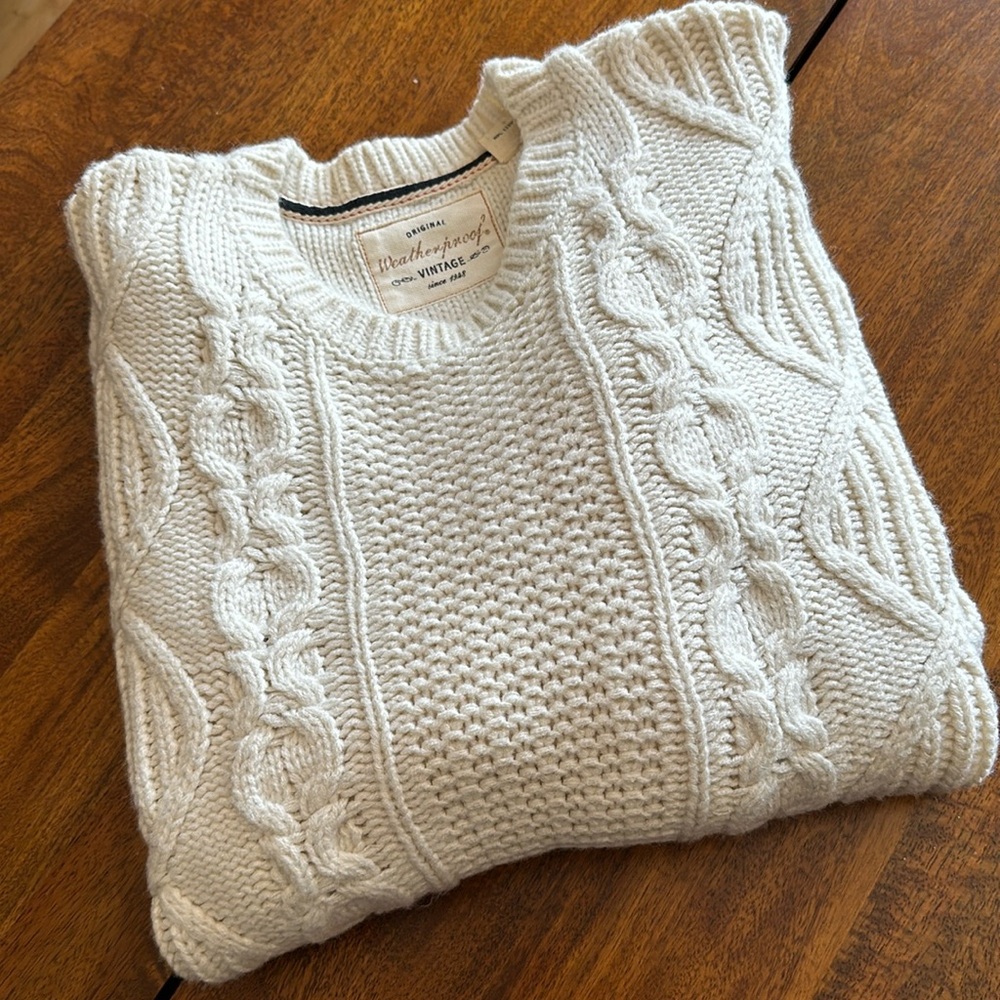Weatherproof Cable knit Sweater